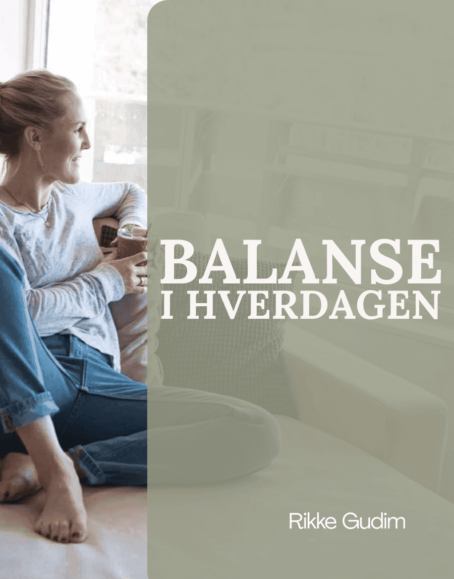Balanse i hverdagen